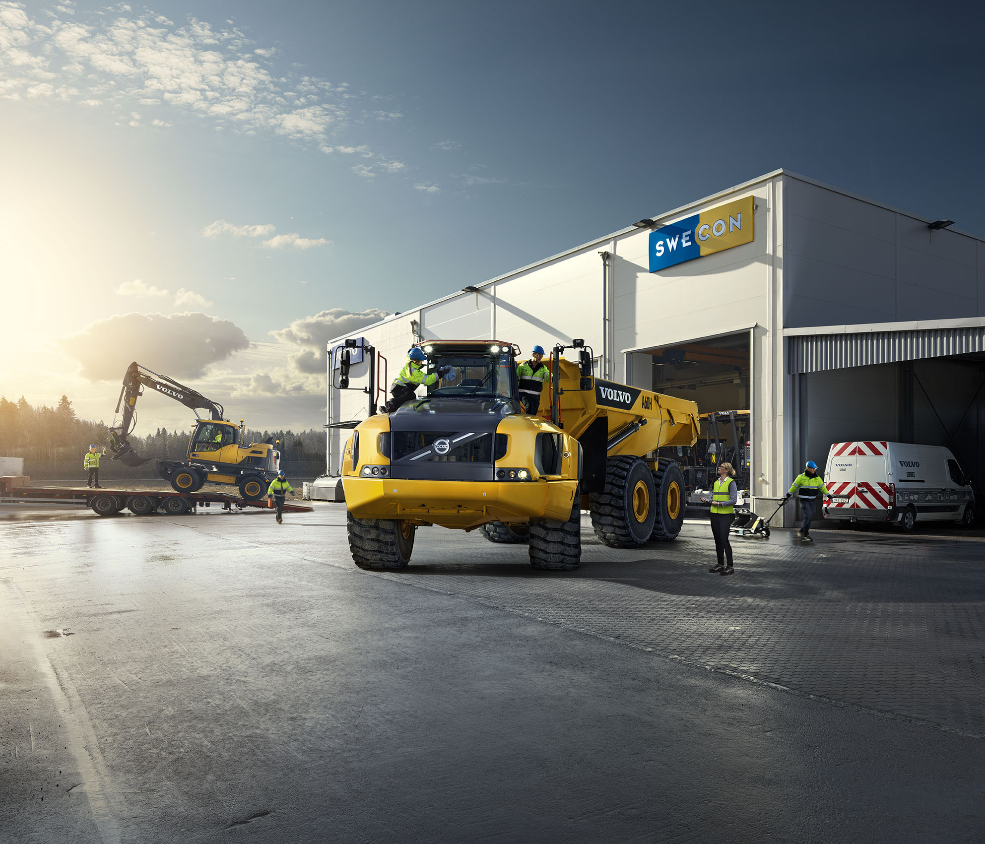 Lantmännen has signed an agreement to divest Swecon to Volvo Construction Equipment